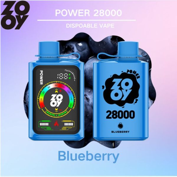 ZOOY POWER 28000 Vape TYPE-C Recharge, Smart Screen, Touch Power, Free Switch, Adjustable for Custom Vaping Delight. - Image 7