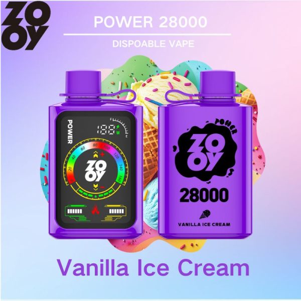 ZOOY POWER 28000 Vape TYPE-C Recharge, Smart Screen, Touch Power, Free Switch, Adjustable for Custom Vaping Delight. - Image 6