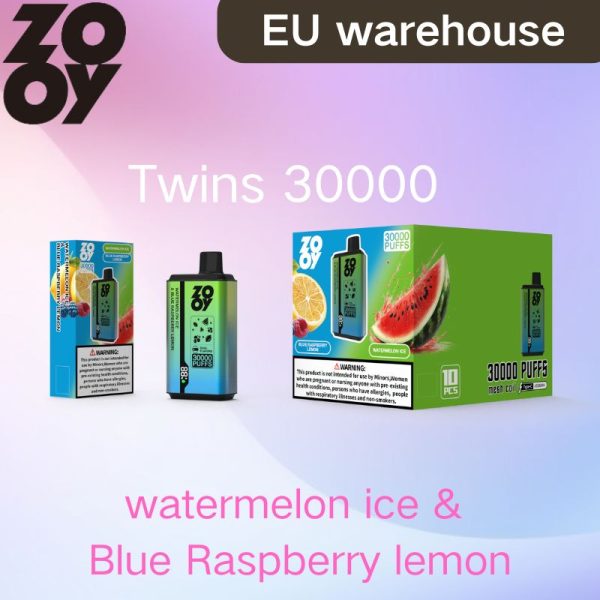 30000 Puffs Zooy twins Dual Flavors Disposable Vape 10 Fruit Flavors E-Liquid Geek Dual Mesh Coil OEM Wholesale I Vape Disposable Vape - Image 9