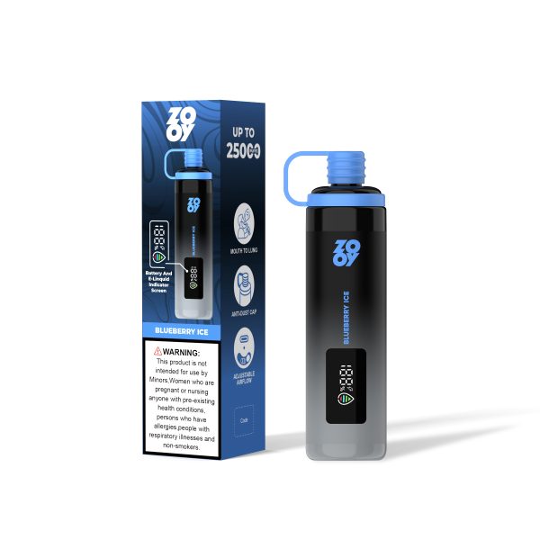 Disposable vape 2024 new product DTL big cloud vape ZOOY SHISHA 25000 puffs adjustable airflow - Image 3