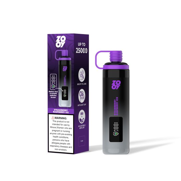 Disposable vape 2024 new product DTL big cloud vape ZOOY SHISHA 25000 puffs adjustable airflow - Image 9