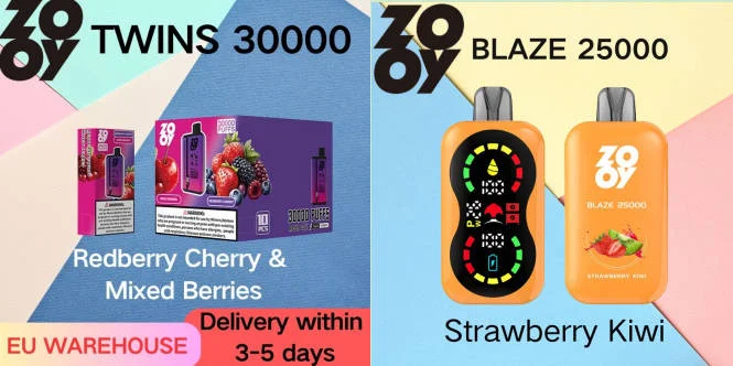 ZOOY TWINS 30000 and ZOOY BLAZE 25000